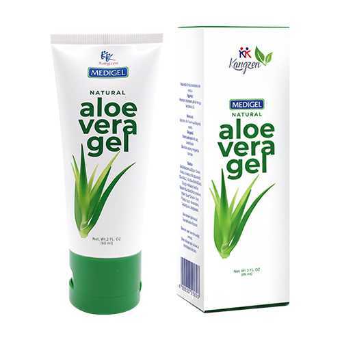 Kangzen Medigel Organik Natural Aloevera Aloe Vera Lidah Buaya Pelembab Alami Original KK Indonesia